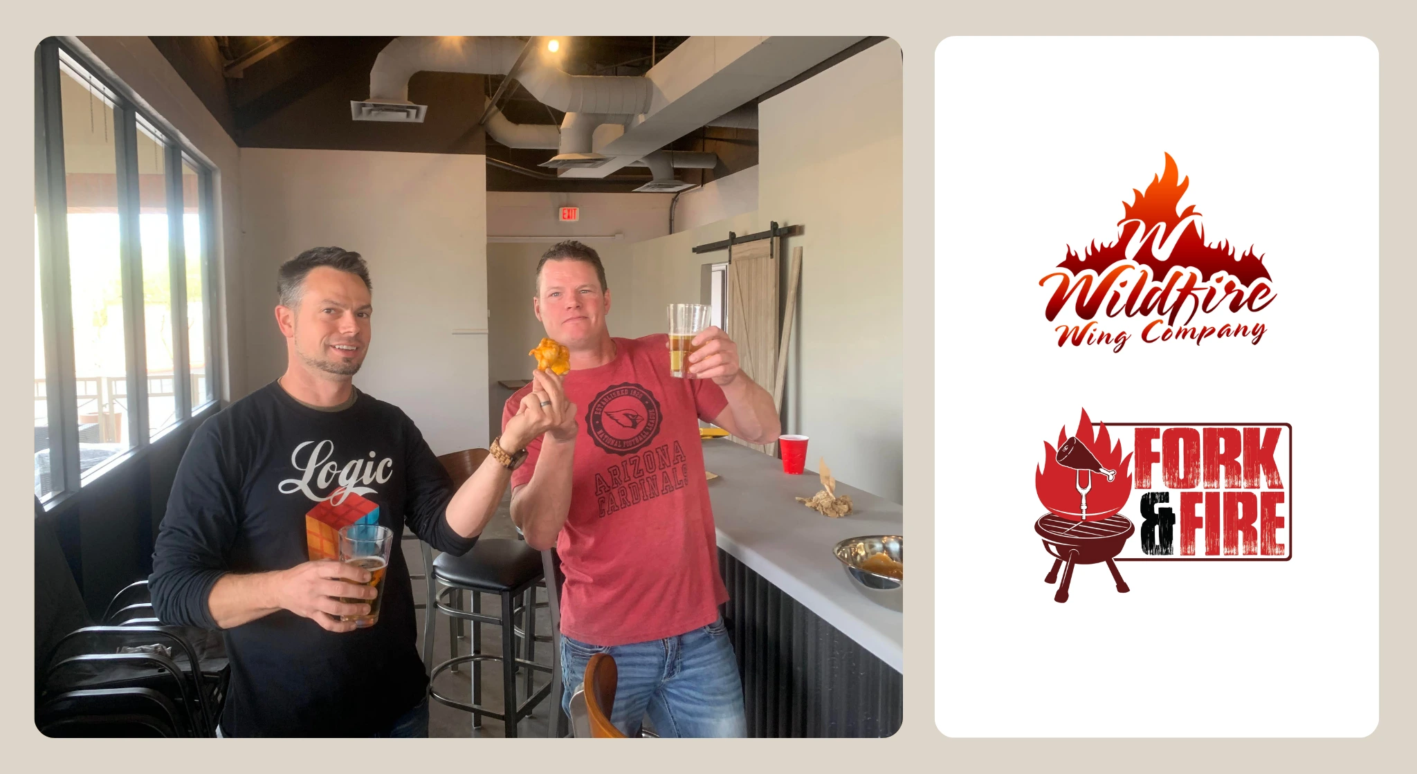 Wildfire and Fork & Fire case study thumbnail.